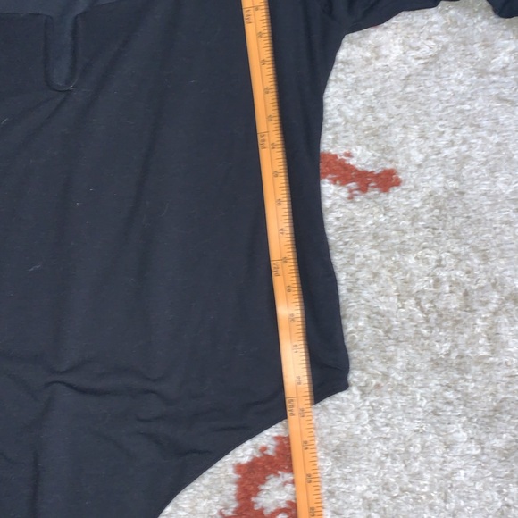 NWT- Good American- Black U.Neck Thong Bodysuit- Sz 7(3x) - Picture 6 of 8